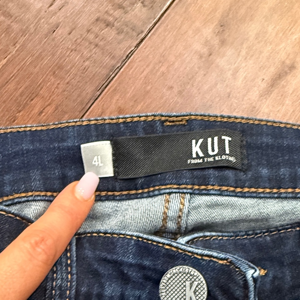 Kut from the Kloth Deep Indigo Skinny Jeans - Picture 2 of 2